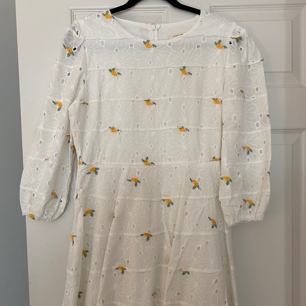 ASOS A-line flowery dress!